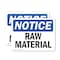 Signmission Raw Material, 5 in W x Rectangle, Vinyl Decal OS-2PACK-NS-D-35-L-17985 - alternate 1